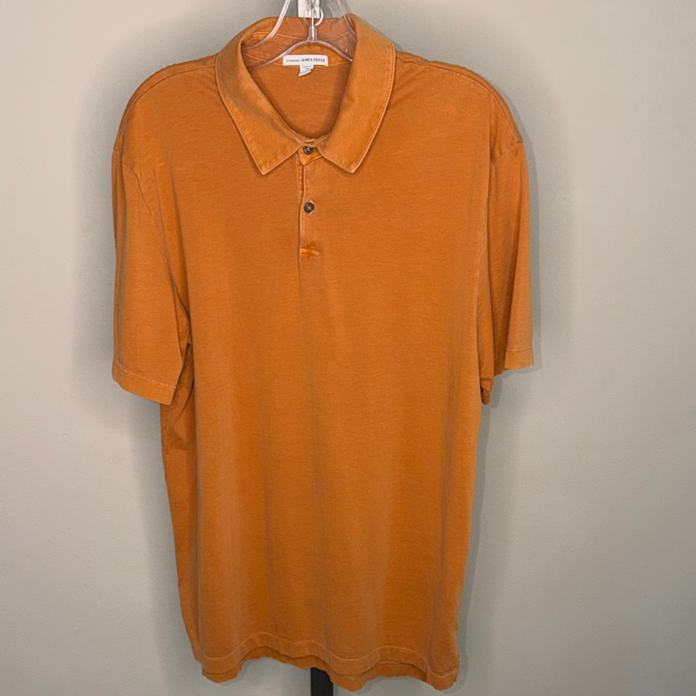 James Perse Polo Shirt Size 3 Large
